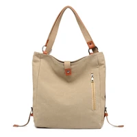 new arrival womens casual shoulder bag large capacity canvas handbag for ladeis bolso de hombro de lona