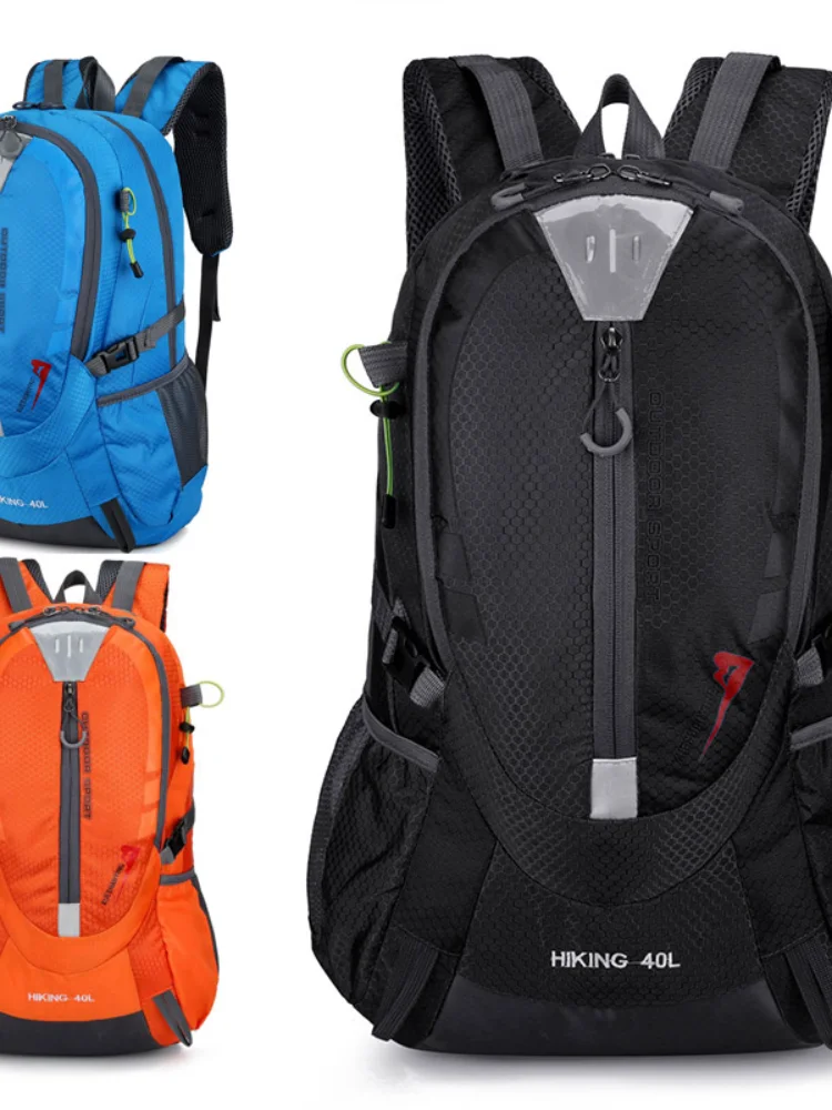 

Waterproof sports outdoor large capacity hiking camping backpack nylon shoulder mountaineering bagMen's backpack