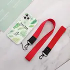 Мобильный телефон ремни, металлический зажим, подвесной шейный шнурок для iPhone, держатель для камеры, пропуска, карты, Бейджа