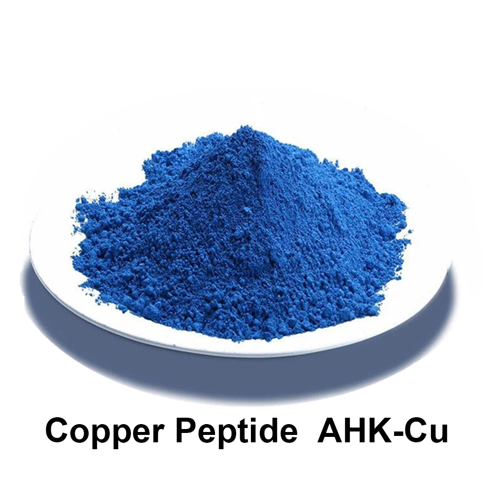 Медный пептидный порошок синий улучшает эластичность кожи и задерживает
