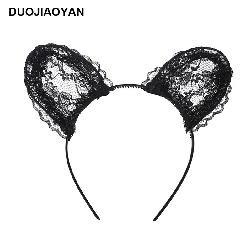 Ободок для волос кошачьи уши| |