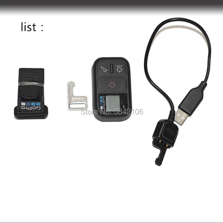 Скидка GoPro Bluetooth Wifi умный водонепроницаемый пульт дистанционного управления для Hero 8 7 6 5 Black Action Camera ARMTE-002 оригинальный официальный аксессуар