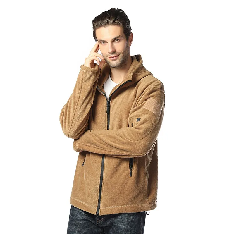 

Fashion jacket outdoor warm inner jacket fleece jacket men's cold weather jacket windbreaker