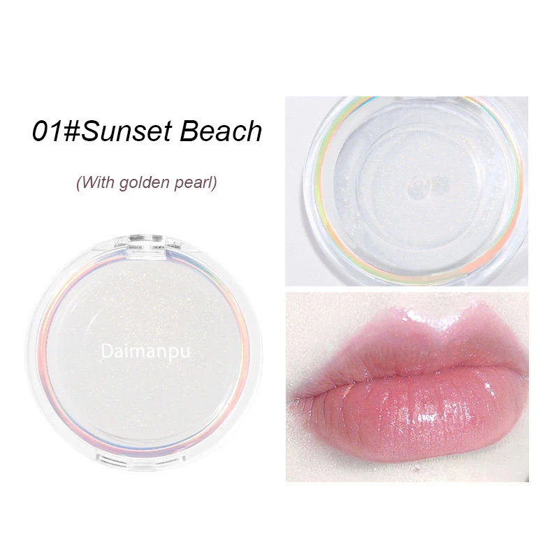 Transparent Lip Balm Nourishing Glitter Jelly Care Lasting Moisturizing Plumper Gloss Repair Beauty Cosmetic TSLM2 | Красота и