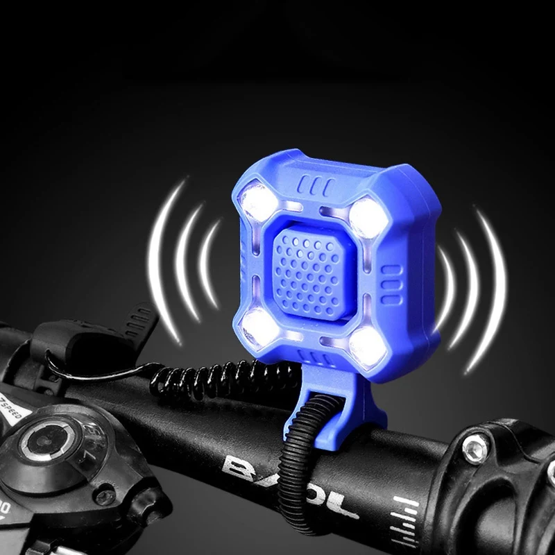 

2in1 Велосипедные фары Велоспорт Динамик 140db зарядка через USB Водонепроницаемый Горный Руль для шоссейного велосипеда передняя ручка Электро...