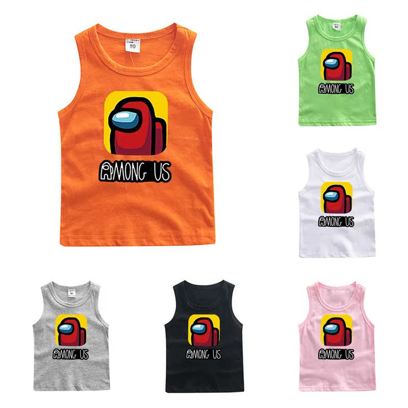 Детский жилет для игр летняя хлопковая верхняя одежда мальчиков и девочек