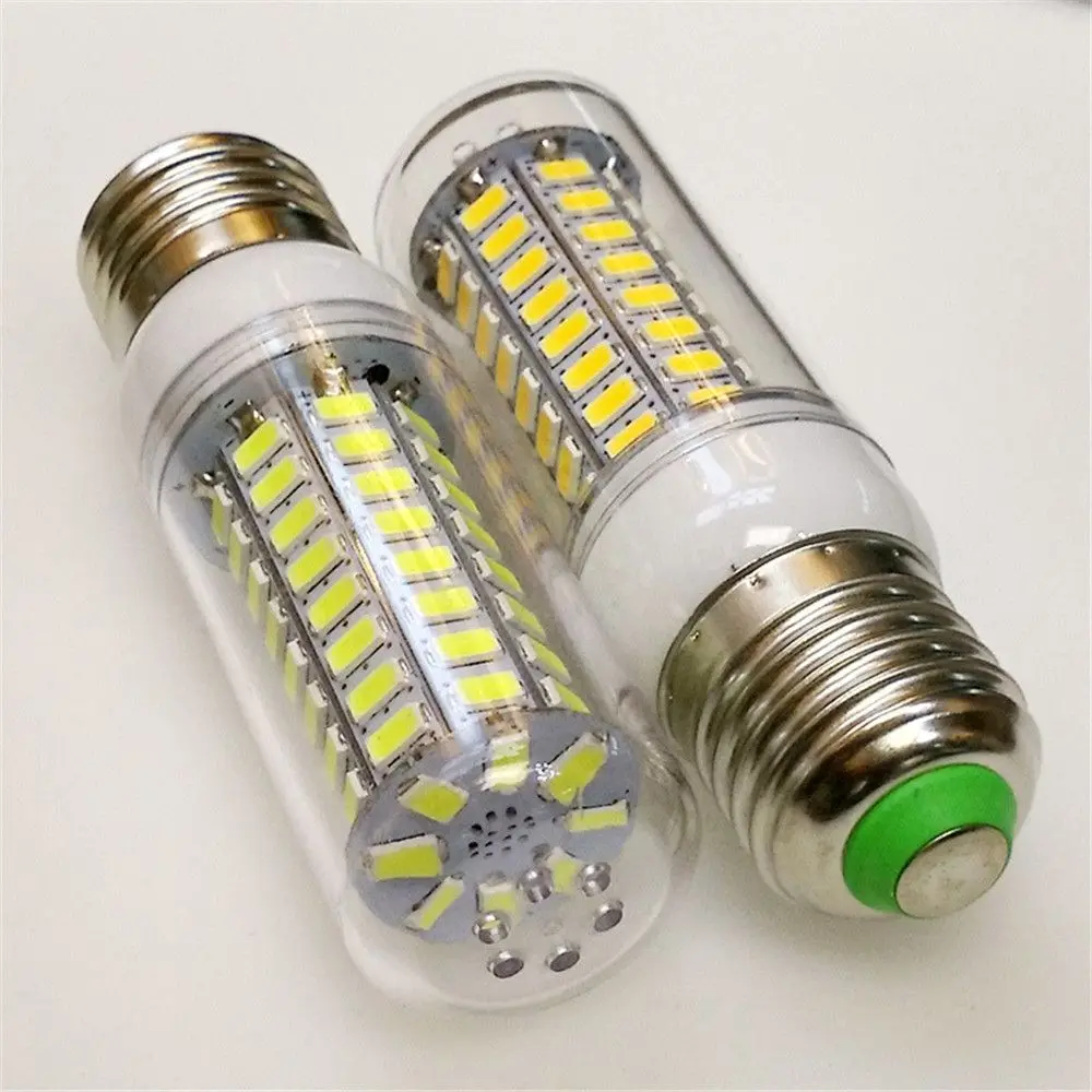 1 шт. светодиодный светильник E27 5 Вт 6 Вт 7 Вт SMD 5730 Кукуруза лампы светодиодный энергосберегающий светильник лампочка 220V теплый белый холодный белый домашний ночной Светильник