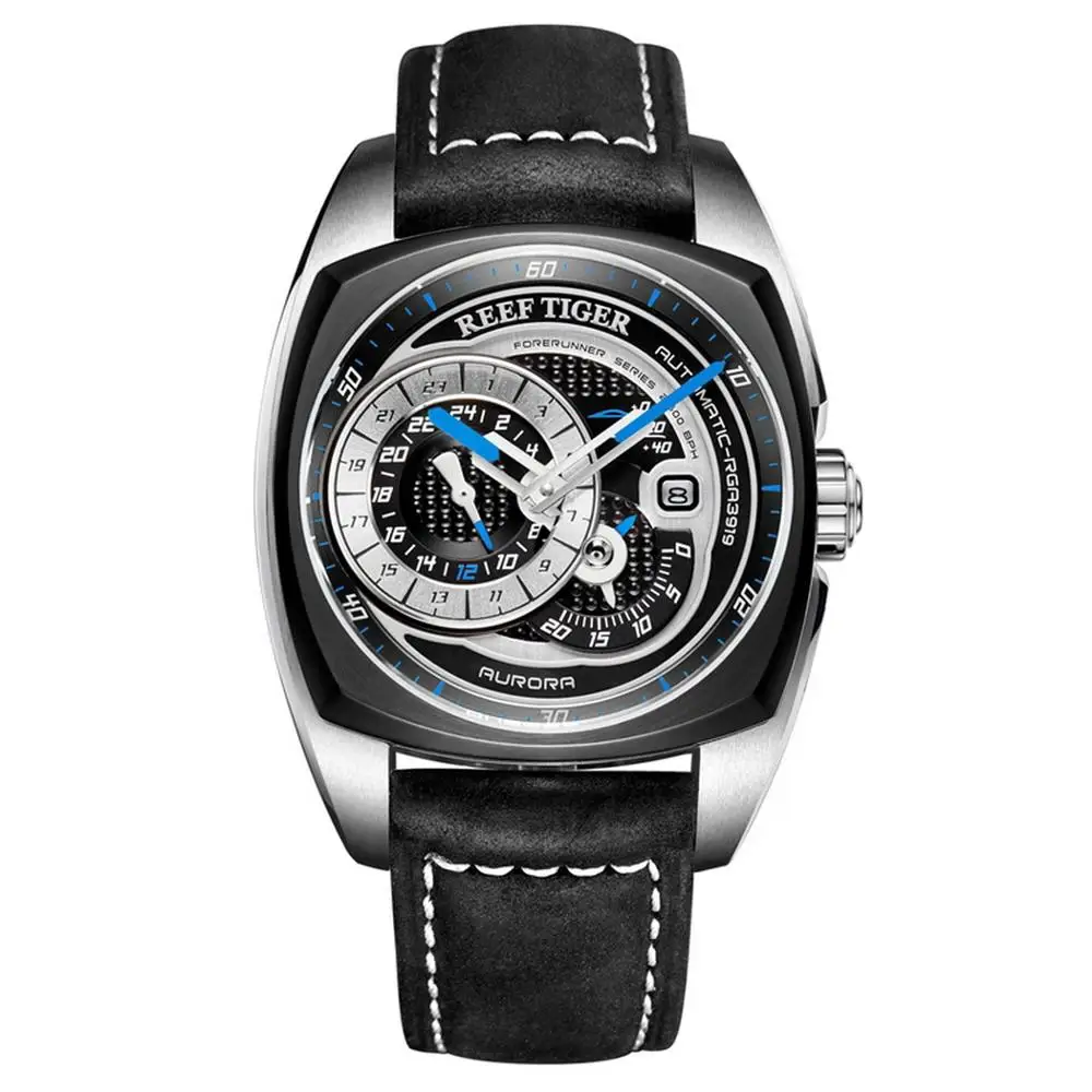 Часы наручные мужские автоматические водонепроницаемые спортивные