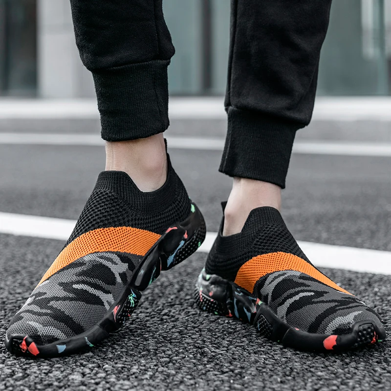 

Mens Sneakers Breathable Spring Lace Up Lightweight Male Shoes Runing Walking Mesh Tenis Masculino Classic Sneaker Shoes For Men