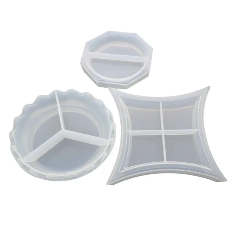 DIY кристаллическая эпоксидная форма нерегулярные пластины формы высокой