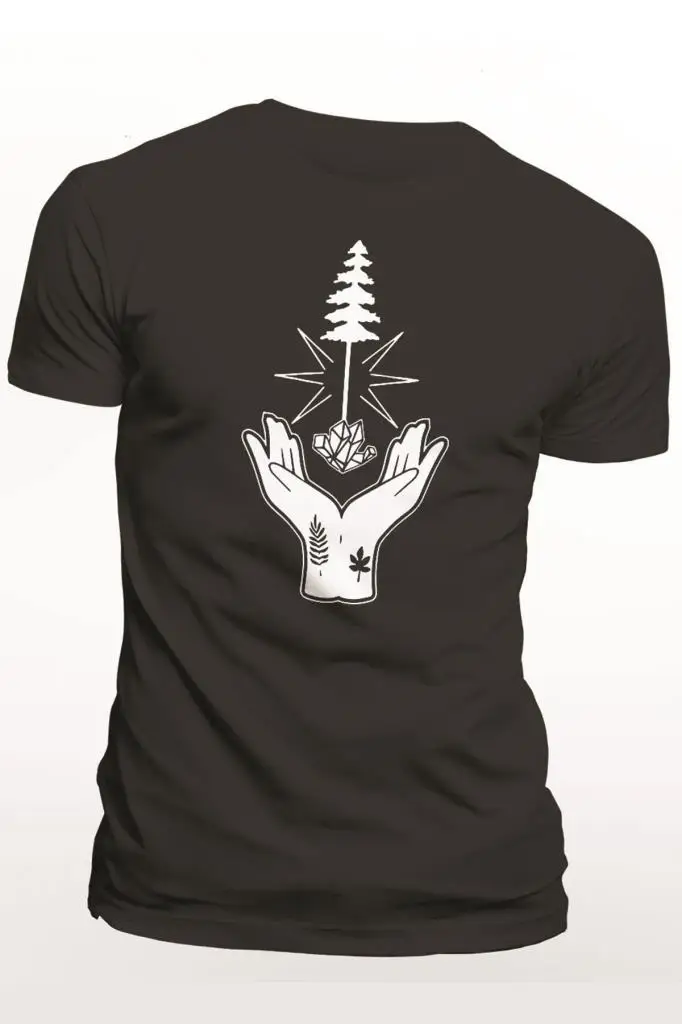 

Hands Black Outdoor Mens Tshirt-T-Shirt