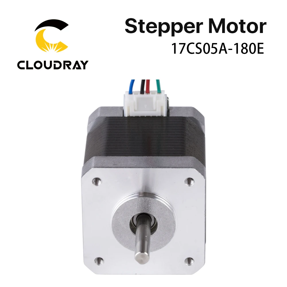 Шаговый двигатель Cloudray Nema 17 48 мм 52 Н см 1 8 А 2 фазы с DuPont 4-lead для 3D-принтера