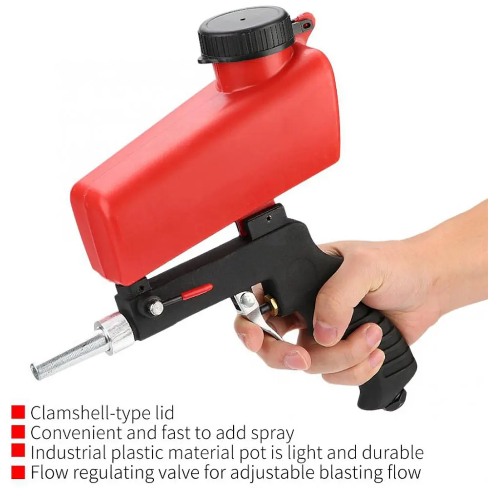 Пескоструйная машина Vehemo 90psi портативное устройство для удаления ржавчины