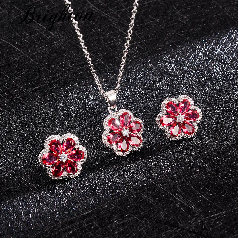 

Серьги-гвоздики с фианитами в Корейском стиле, 3 цвета