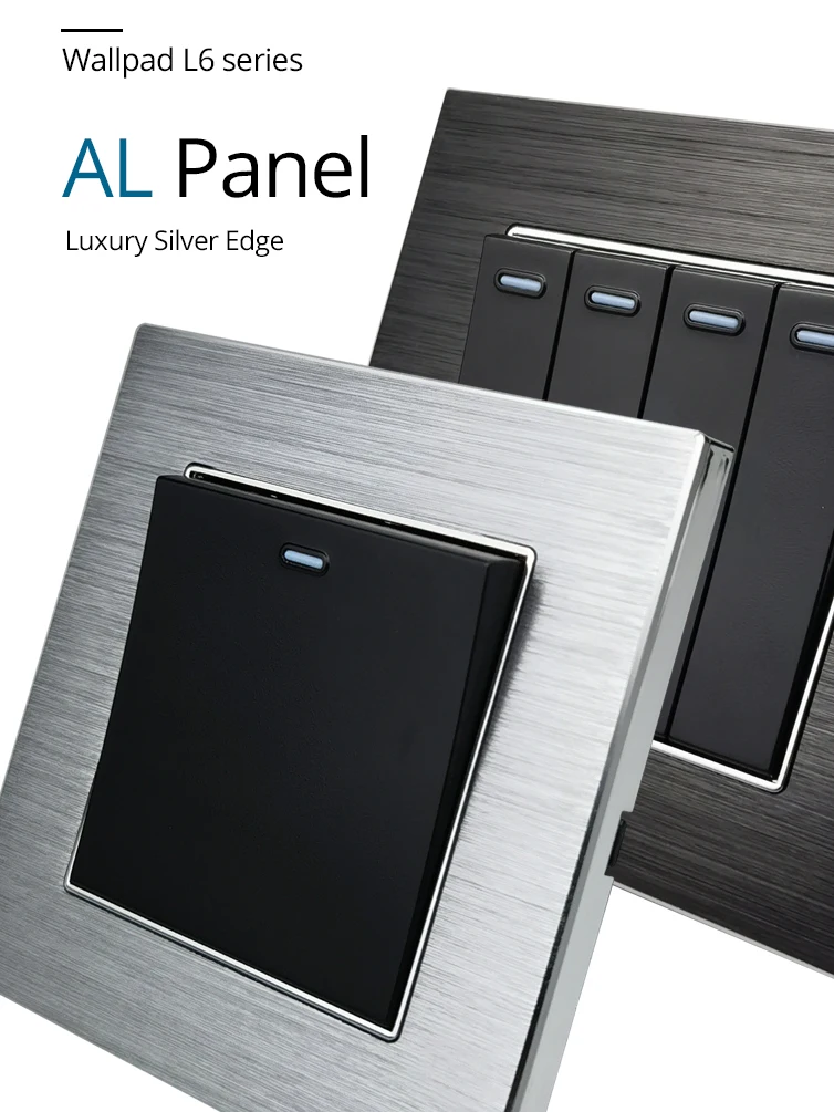 Wallpad 3 банды кнопка сброса Переключатель быстродействующий переключатель