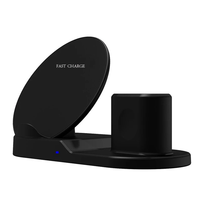 3 в 1 беспроводная зарядная станция зарядное устройство Подставка док совместима