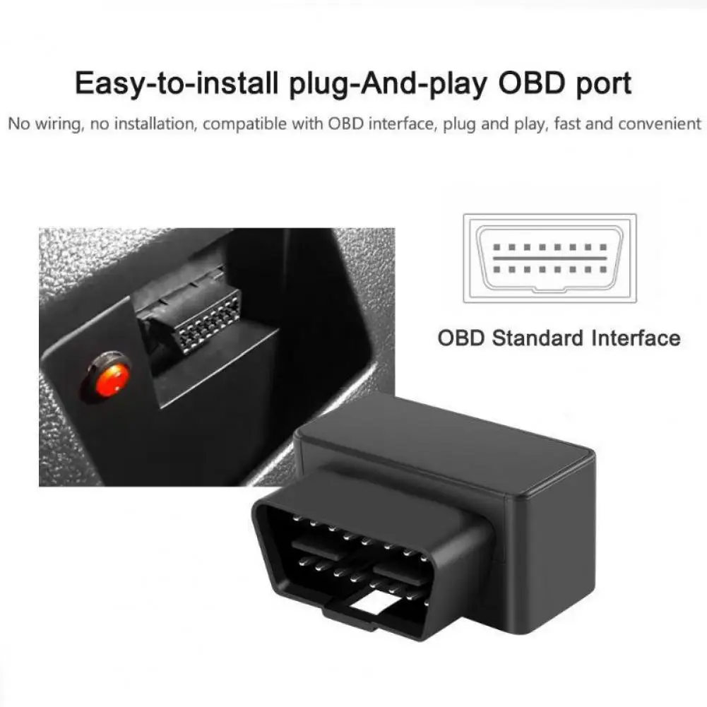 Автомобильный GPS-трекер OBDII 16-контактный локатор с веб-системой управления парком