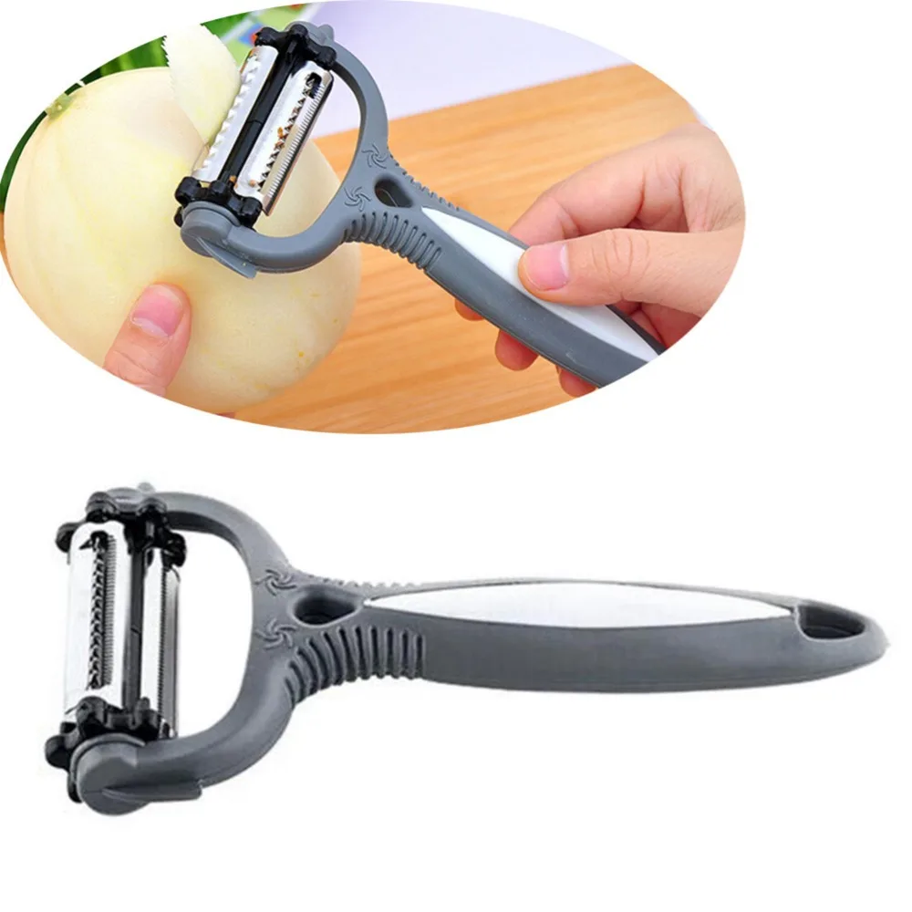 1 x Peeler Rotary Carrot Potato 360 Degree Gadget Vegetable Fruit Slicer Turnip 15.5 *9.0*2.0cm/6.1 *3.5 * 0.8in | Дом и сад