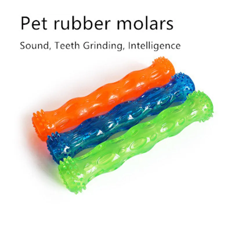 

Dog Chew Bone Toy Bite Resistant Durable Tough Rubber Non-Toxic Tooth Cleaning Toy for Aggressive Chewer Floating Toy