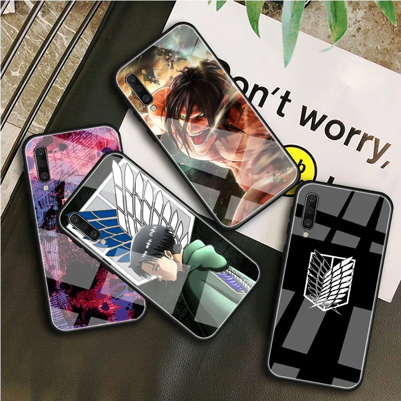 Чехол из закаленного стекла для Samsung Galaxy A10E A10S A20E A20S A40 A50 A60 A70 A80 A6 A7 A8 2018|Бамперы| |
