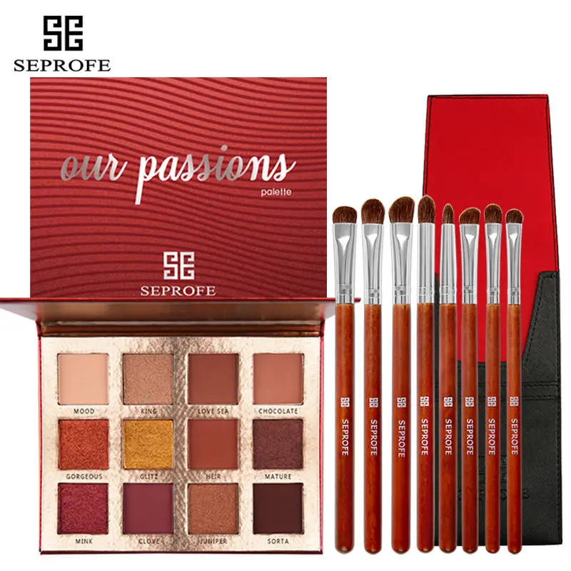 Палетка блестящих теней для век 12 цветов палитра с высоким блеском макияжа