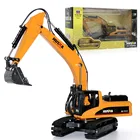 Экскаватор из сплава, модель игрушечного автомобиля в масштабе 1:50, Подарочная коробка, Инженерная модель автомобиля, бесплатная доставка