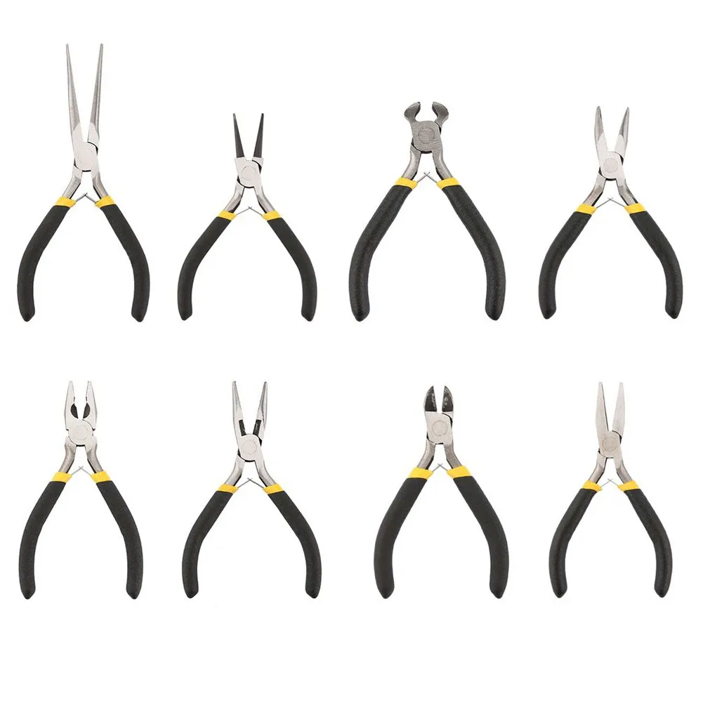 

8 Kinds Customization High Quality Stainless Steel End Cutting Wire Pliers Hand Tools DIY Jewelry Making Pliers Set