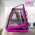 Чехол со стеклянной пленкой для телефона Huawei P40 P30 P20 Mate 30 2019 Lite E Pro 20 X, модный тонкий экран с защитой на 360 градусов
