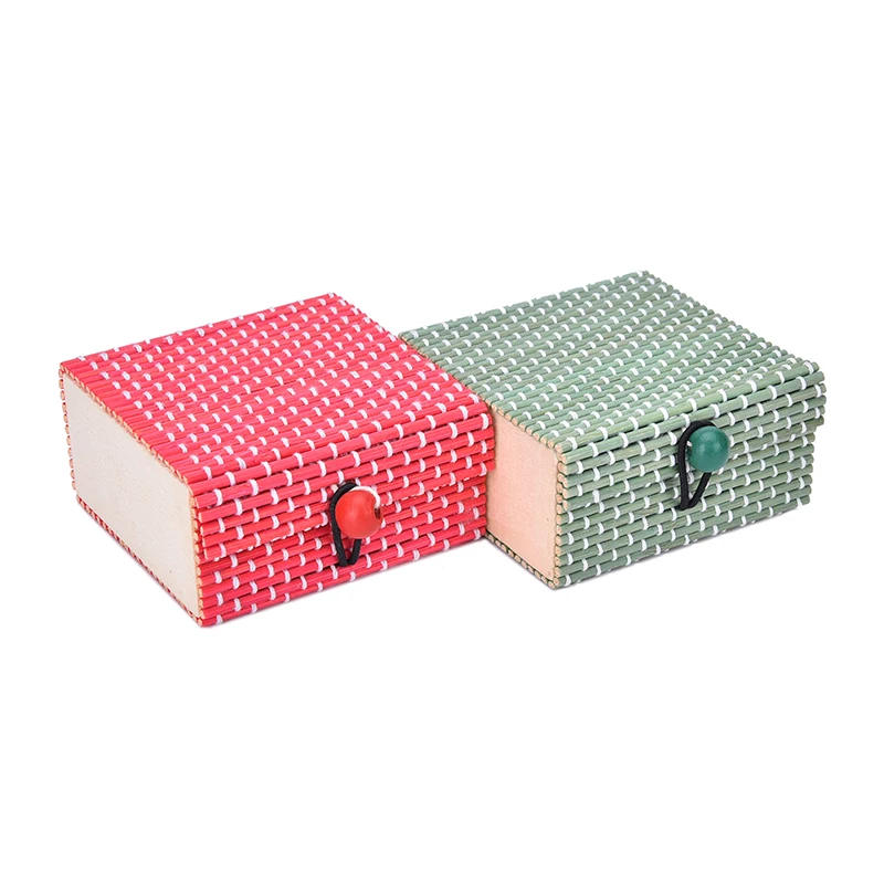 

1PC High Quality Colors Bamboo Wooden Jewelry Storage Boxes Ring Necklace Earrings Storage Boxes