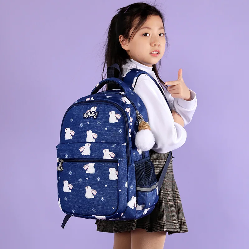 

waterproof Children School Bags girls schoolbag primary school Backpack orthopedic schoolbag Kids Backpacks Mochila Infantil Zip