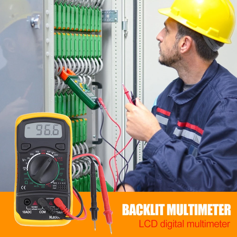 Электрический тестер пикового напряжения XL830L Измеритель постоянного и
