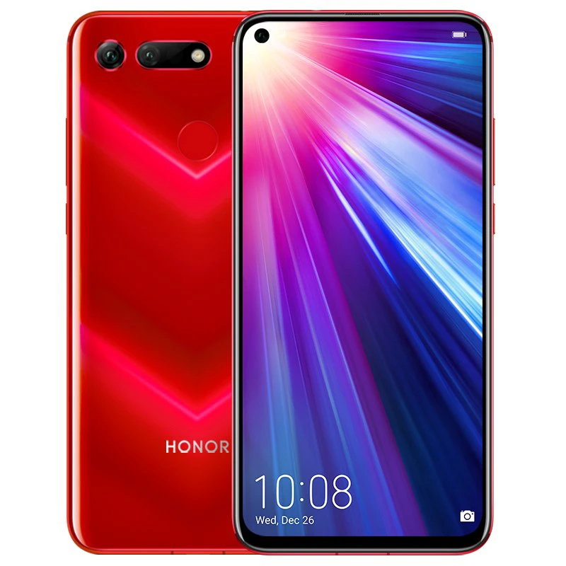 Honor View 20 смартфон V20 6," Fullview 4000 мАч SuperCharge Kirin 980 Восьмиядерный Android 9 45MP AI камера OTG NFC мобильный телефон