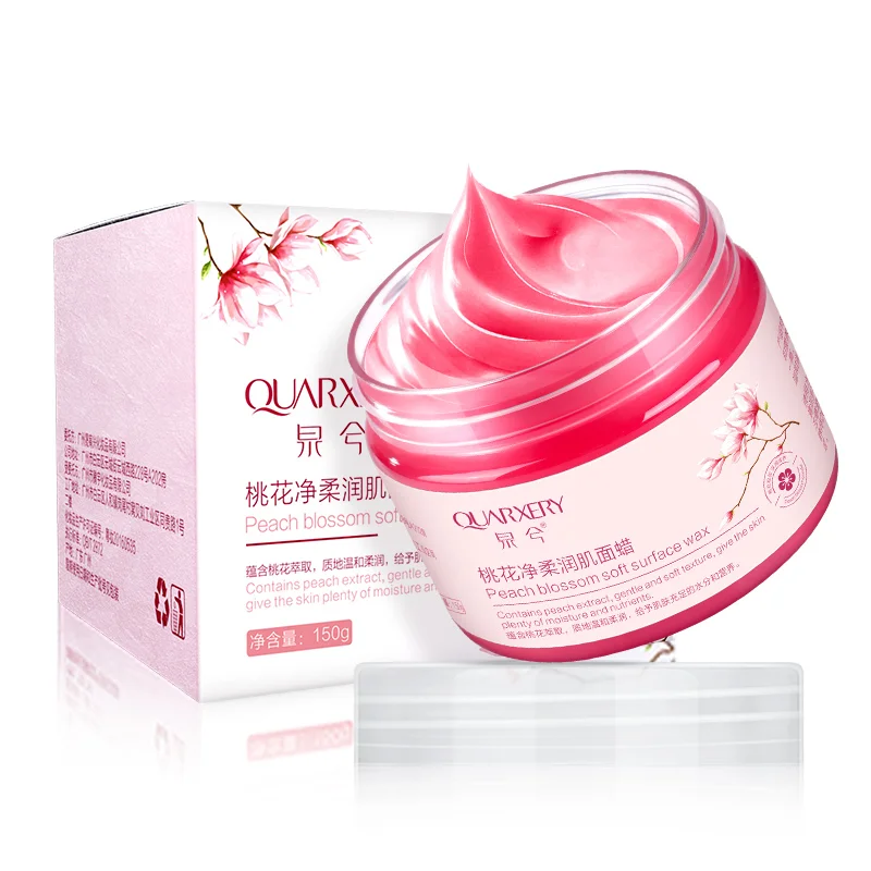 Quartxery 150 г персиковый Цветущий огуревающий воск для кожи лица ухода за кожей |