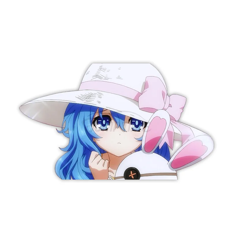 

Anime Car Stickers Sexy Cute Anime Girl Vinyl Decal Car Bumper Decoration Door Body Window Cartoon Protector Decal kk13*13cm