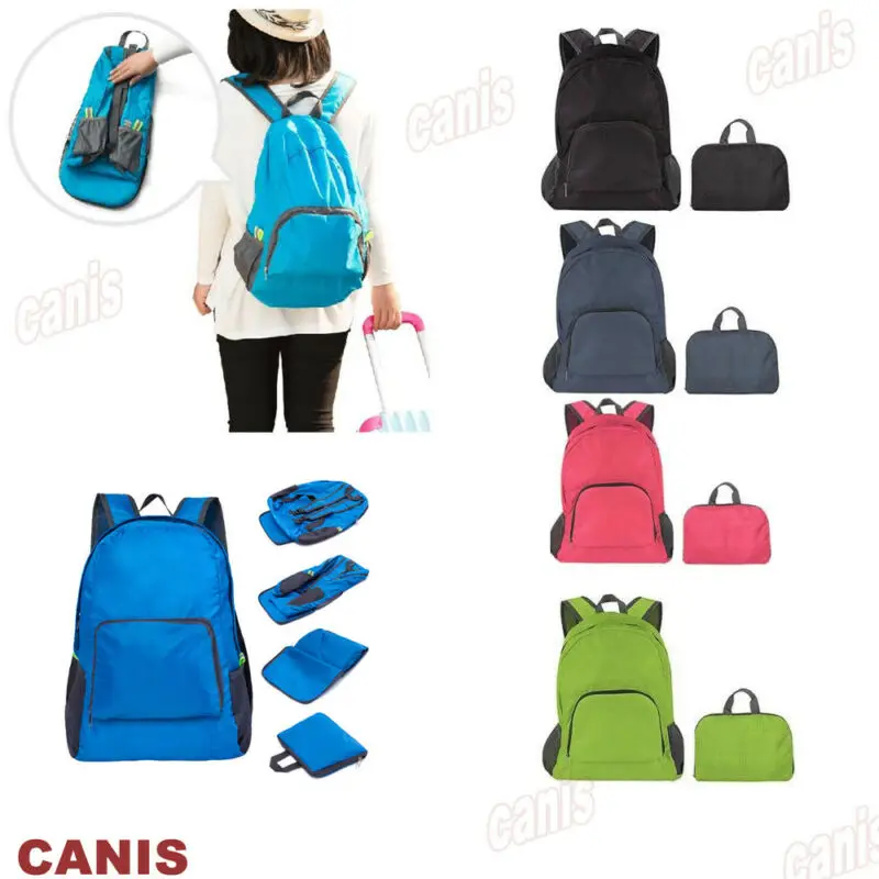 Открытый складной рюкзак унисекс женский мужской большой водонепроницаемый