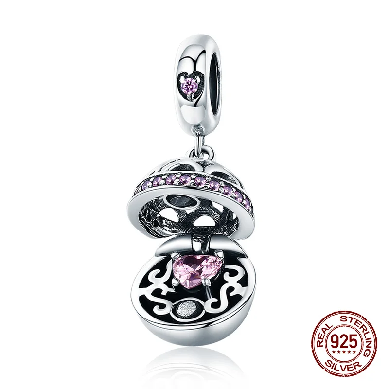 Кулон сюрприз любви из серебра 925 пробы 4 цвета | Украшения и аксессуары