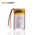 3,7 v литий-полимерный аккумулятор 651730 330MAH маленькие игрушки MP3 MP4 GPS навигация мобильного питания DVR