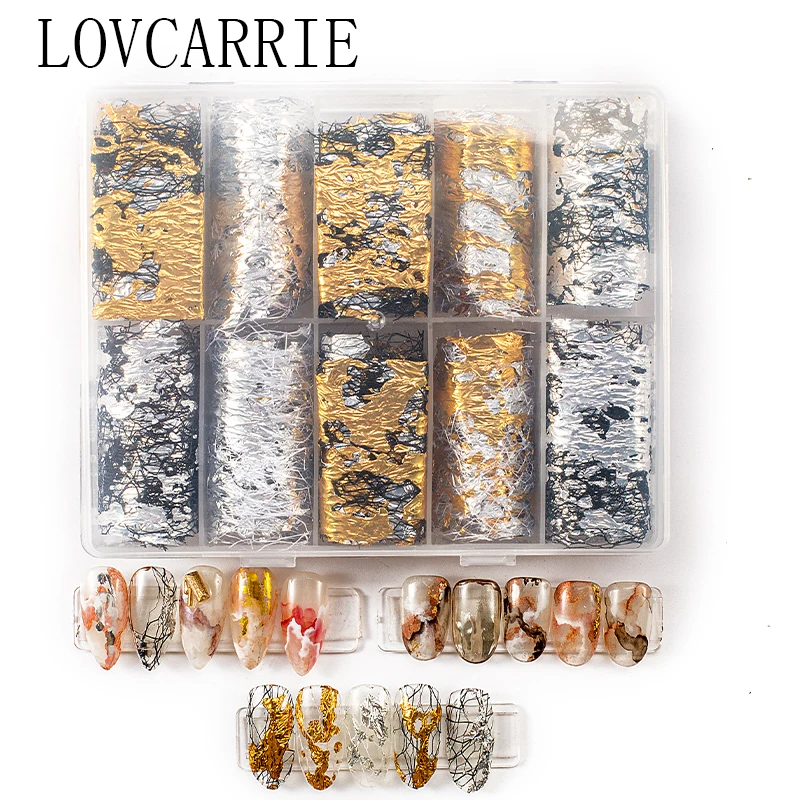 10 рулонов/набор 3D сетчатые аксессуары для геля|Стикеры и наклейки| |