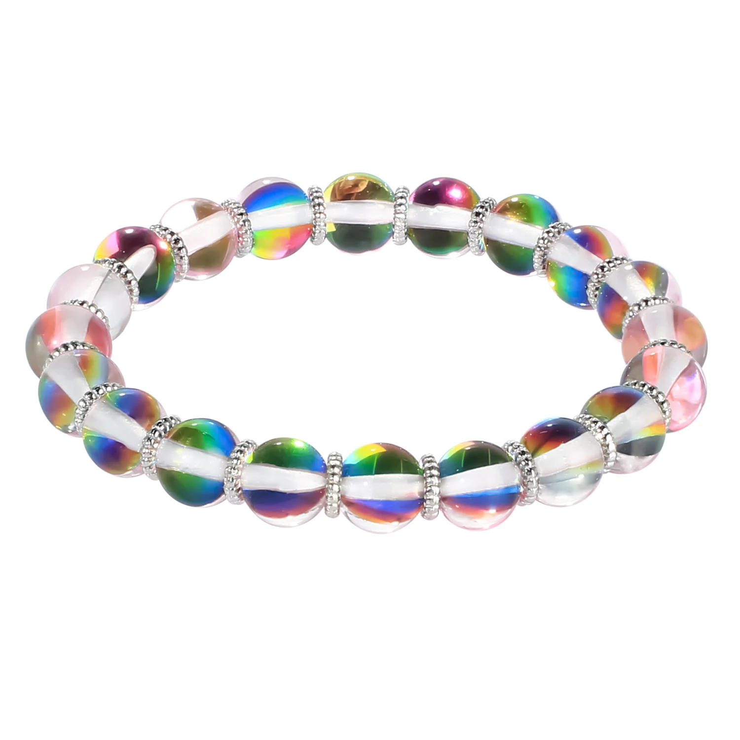 

KELITCH New Clear Crystal Women Bracelets Beaded Fashion Pulseiras Feminina Handmade One Direction Gift Punk Brazaletes
