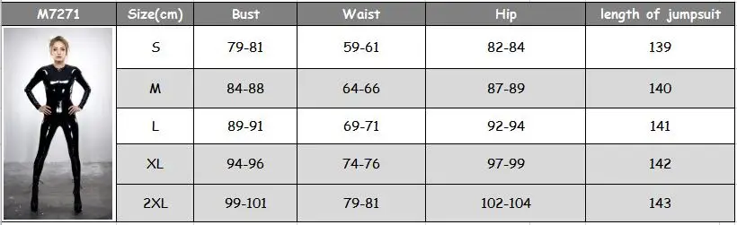 Plus Size Black Faux leather Jumpsuit Long Sleeve Women PU Wetlook PVC Catsuit Leather Bodysuits Tight Leotards