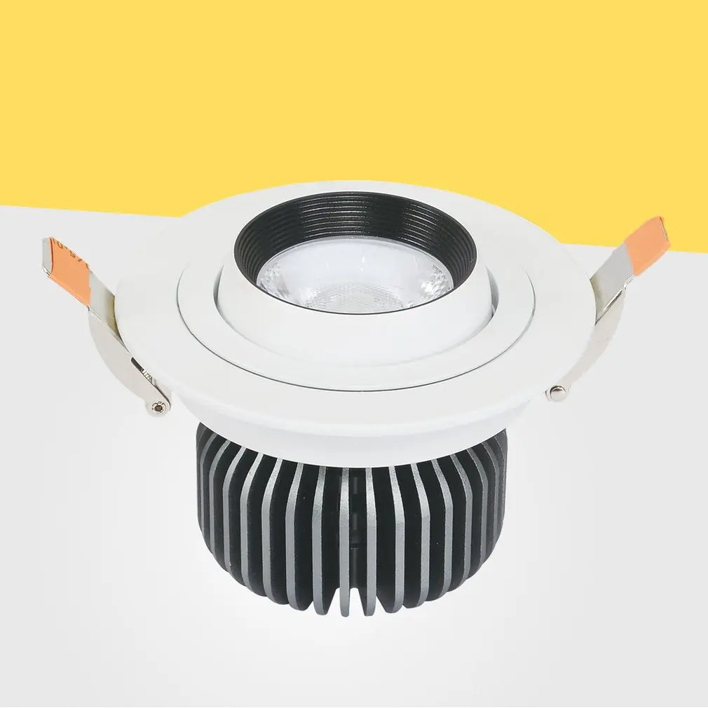 ICOCO Ceiling Light Led Hotel Spotlight Cob Adjustable Background Wall Restaurant Store Clothing | Лампы и освещение