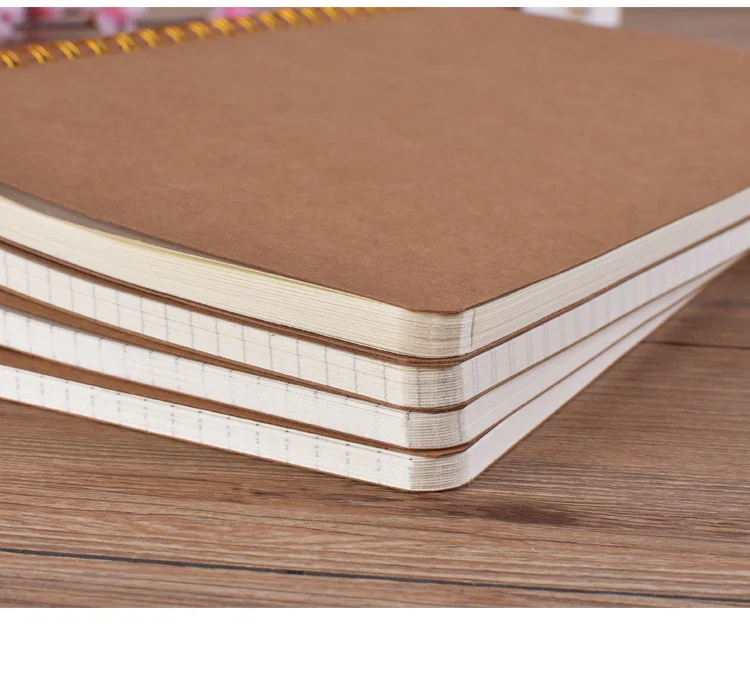 Блокнот А5 Bullet Journal Средний крафт-сетка в горошек пустой ежедневник еженедельник книга управление временем школа планирования принадлежности подарок 19