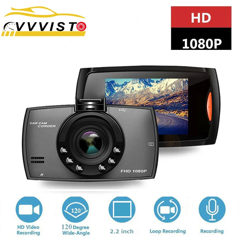 VVVIST HD 1080P Автомобильный видеорегистратор парковочная камера