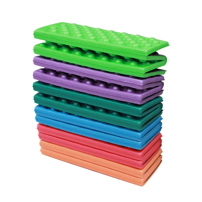 Camping Folding Mat 4-Zone XPE Foam Pad Moisture-proof Elasticity Cushion Hiking Picnic Anti-dirty Seat Outdoor Tools Portable | Спорт и