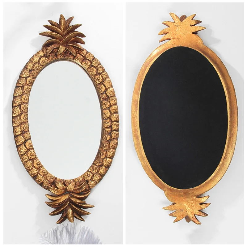 Домашний лоток для хранения винтажная смола декоративные зеркала украшения