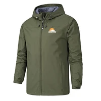 2021 new autumn and winter mens bomber jacket jacket mens casual windbreaker jacket zipper mens sports hooded jacket