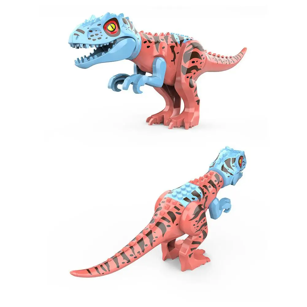 Colorful Dinosaur Assembled Building Blocks With Music Large Model Toy For Kids Children | Игрушки и хобби