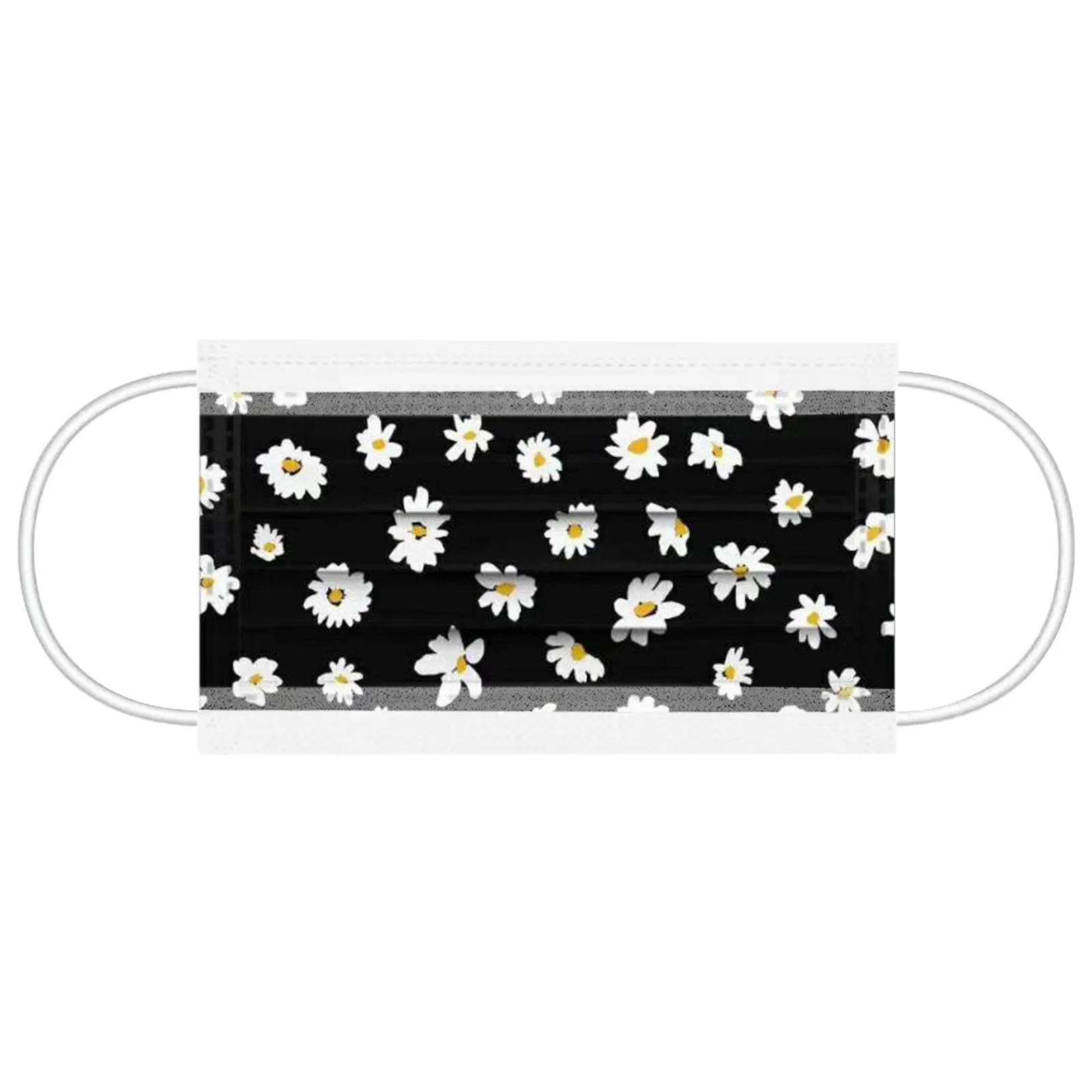 10/50/100 шт маска для взрослых Цветочный принт одноразовая лица человек Для женщин