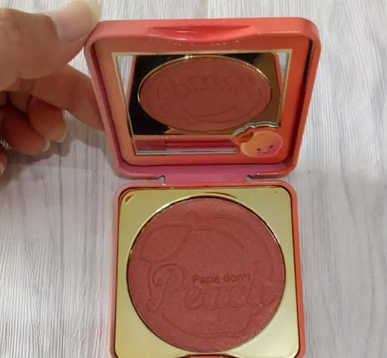 Высококачественные сладкие персики Papa Don't Peachs, румяна, одноцветные, 9 г, светящийся бронзер и хайлайтеры, палитра румян