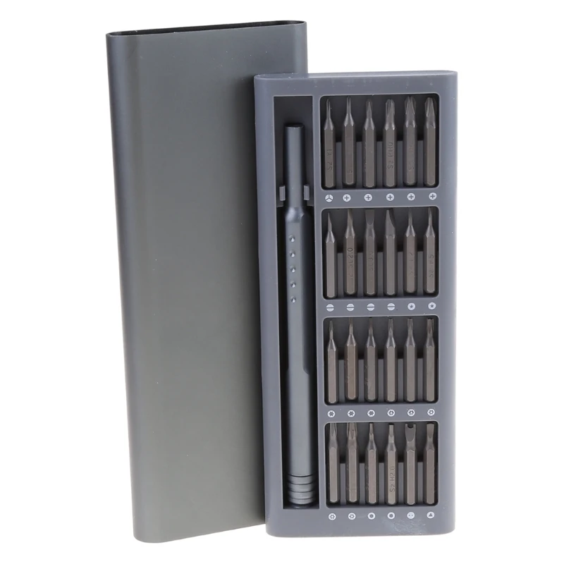 

Mini 24 in 1 Precise Screwdriver Bits Kit Set Phone Laptop Mobile Camera Maintenance Repair Tool Reliable Material Tiny 28GF
